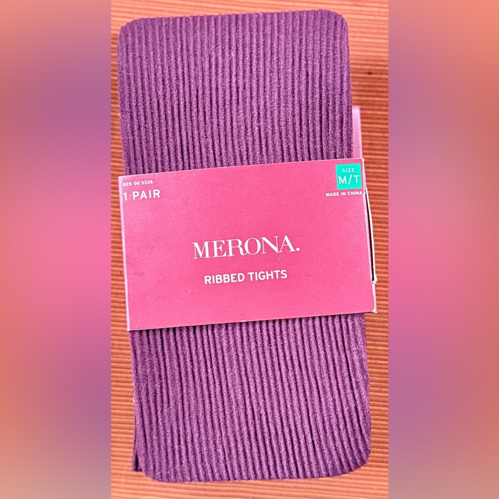 🦋 Merona Ribbed Tights